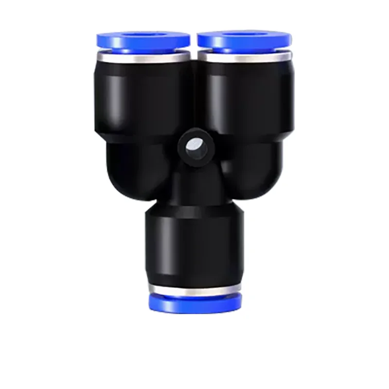 Pneumatic Fittings PY/PYG/PY-6-10-12-16Series Air Pipe Hose Push in Quick Coupling 4mm 6mm 8mm 10mm 12mm Plastic Tube Connectors