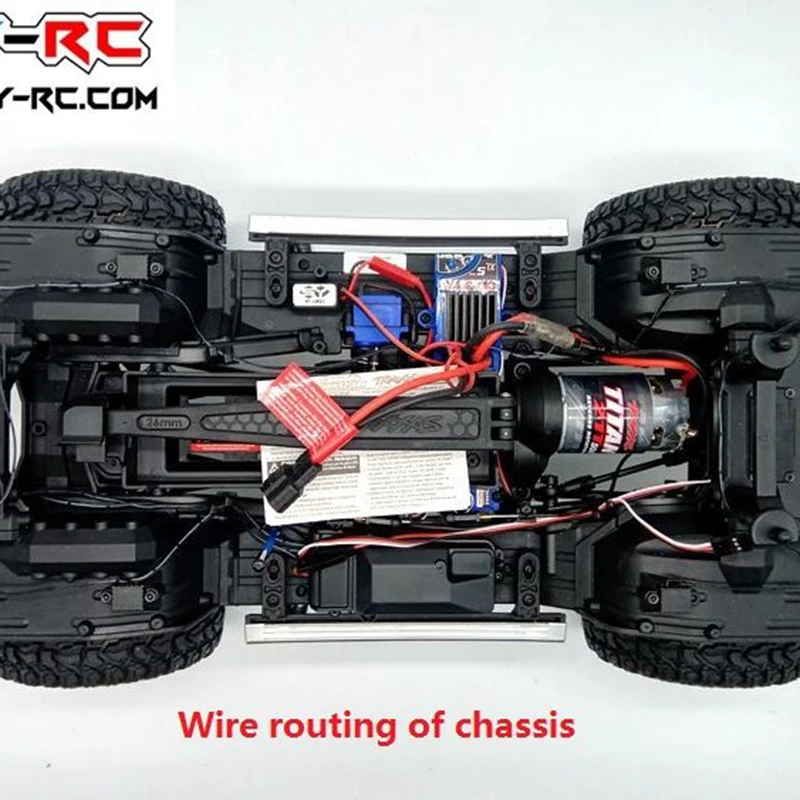 SY-RC OneLine-TRX4 G500 LED Light Kit for 1/10 Traxxas TRX-4 TRX6 Benz G500 G63 4×4² Body