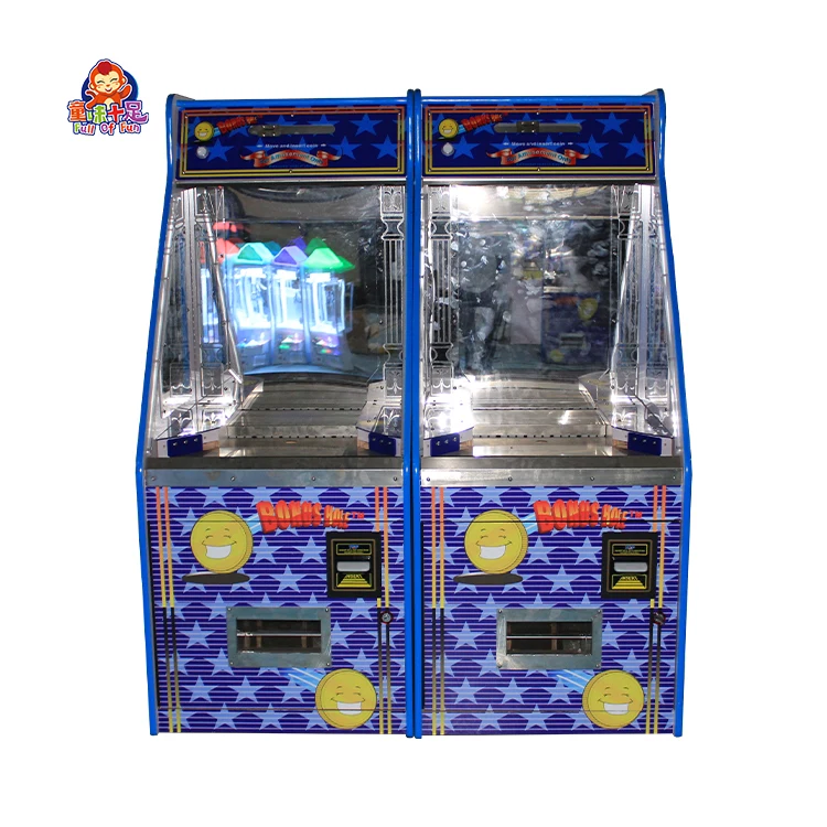 Coin Pusher Machines - Arcade Amusement Park and Coin-Operated Games for Sale Featuring Bonus Hole and Tower Models From Japan