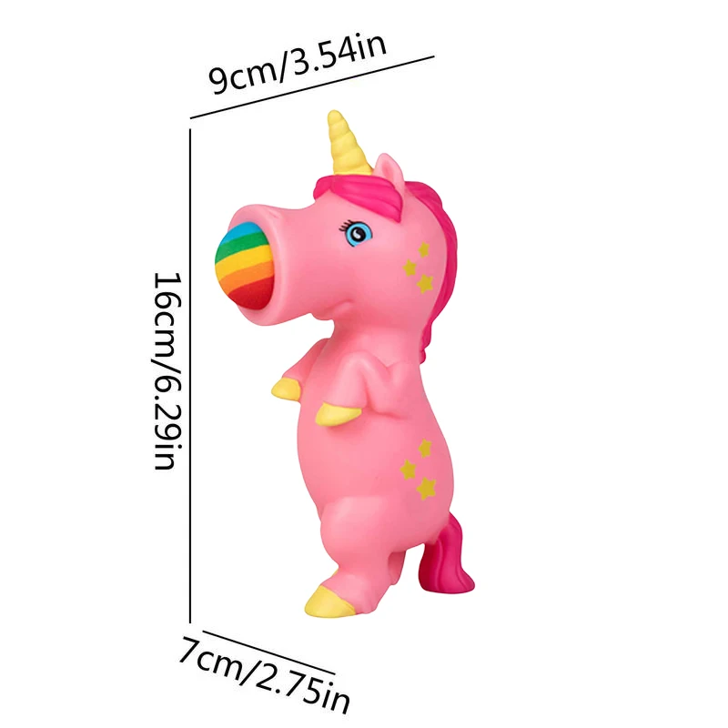 Pinch animals Squeeze shooting balls Cute animals produce foam balls Children's decompression autism anti pressure toys