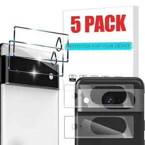 Bilashmart Google Pixel 8/7/6 6A 7A 6Pro 7Pro 8Pro Back Camera Tempered Glass Films Rear Lens HD Clear Screen Protector Film
