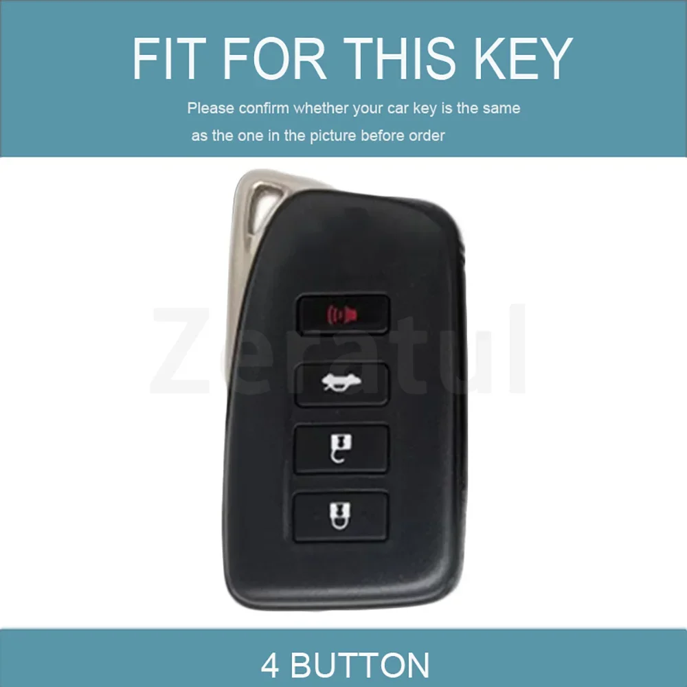 TPU Shell Fob Holder Car Key Case Cover for Lexus IS250 ES350 LX570 GX460 Nx300h Is300h RX350 NX300 Es300h Rx450h GS300 GX470