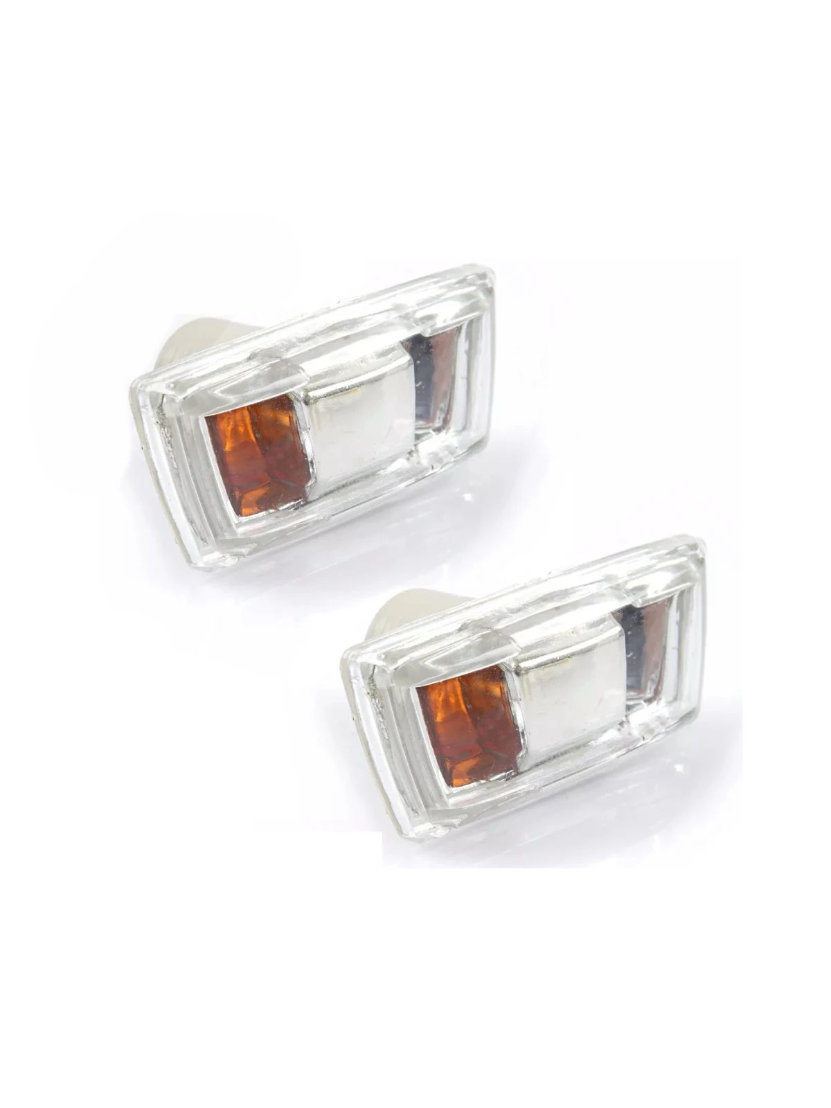 Répéteur indicateur latéral de voiture, 2 pièces, lampe ambre pour Vauxhall Opel Astra H Zafira B Corsa D OEM13497990, accessoires de voiture