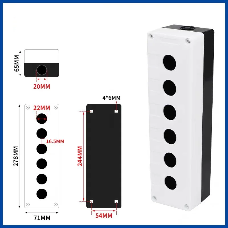 Variant: 6 Hole White