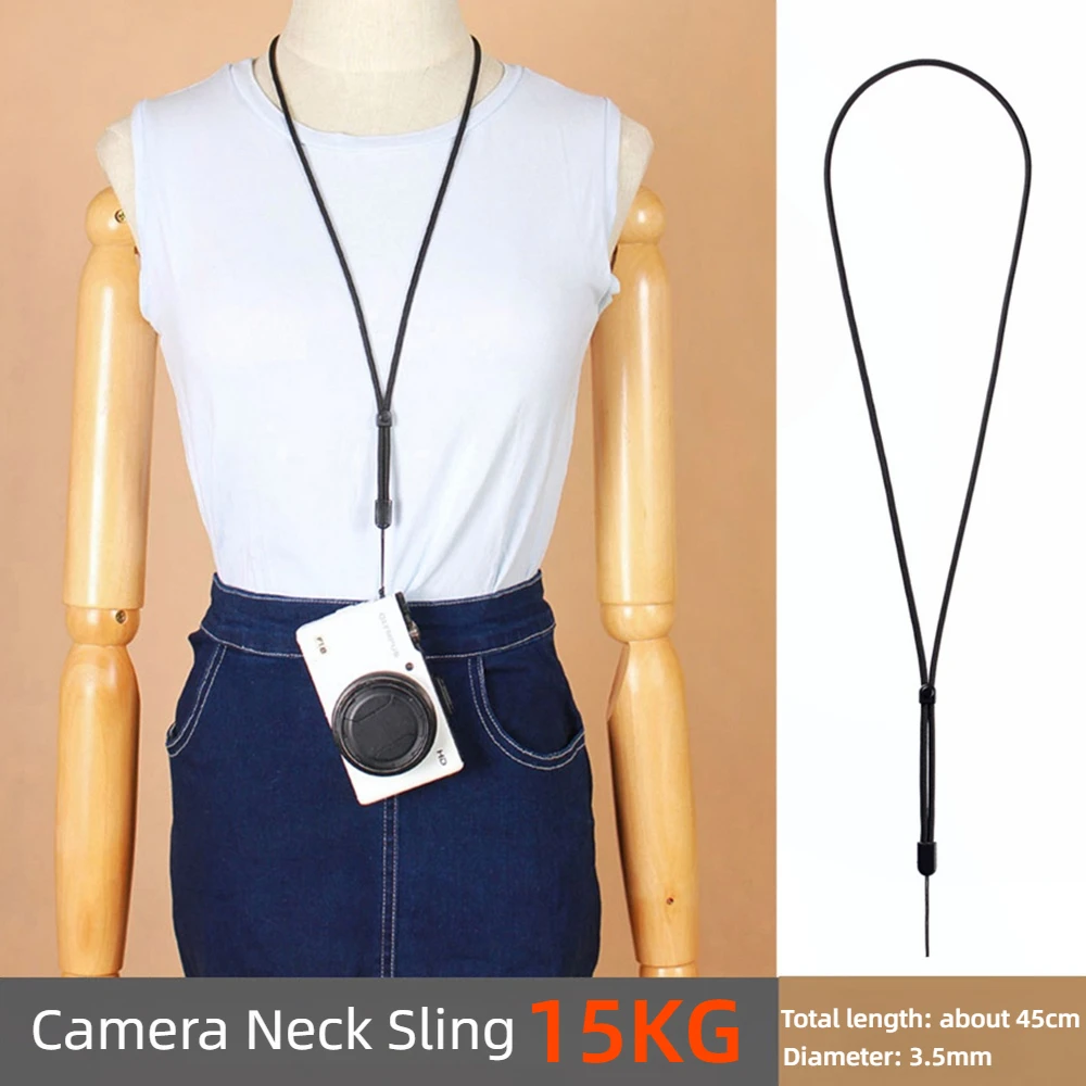 Camera Neck Strap Sling Lanyard for Canon Ricoh GR3 II GR2 Sony ZV-E10 A7C2 A7M4 ZV1 RX100M7 Fuji Nikon Mirrorless Accessories
