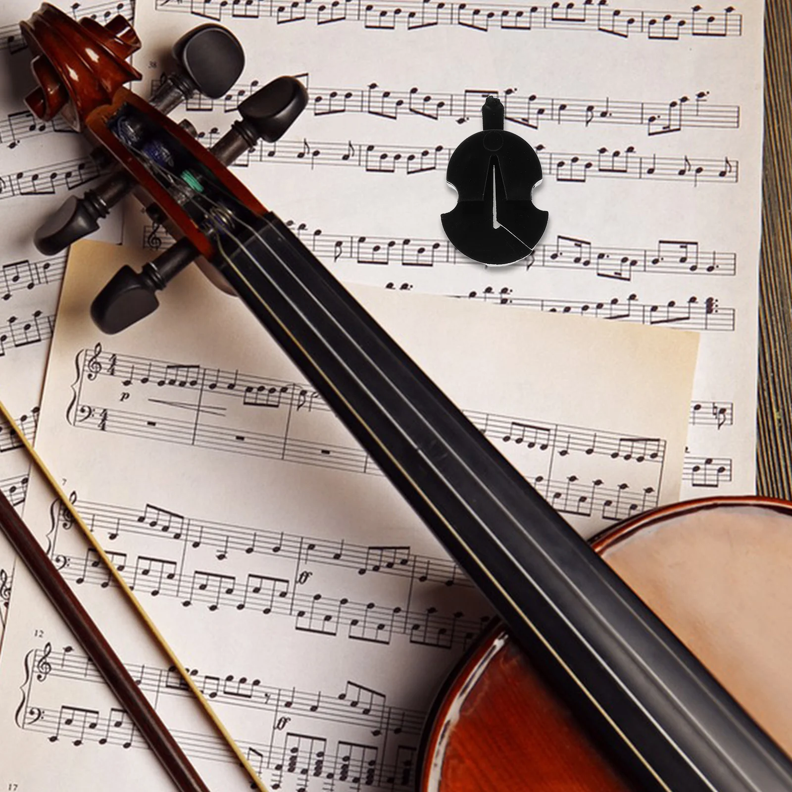 

Tourte Style Rubber Mute Ultra Practice for Quiet Practice Sessions Portable Tourte Style Violin Practice Mute Rubber S