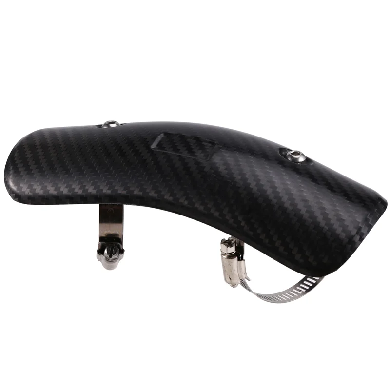 Silenziatore di scarico moto Collegamento centrale Protezione tubo di collegamento Protezione scudo termico Protezione per Kawasaki Honda