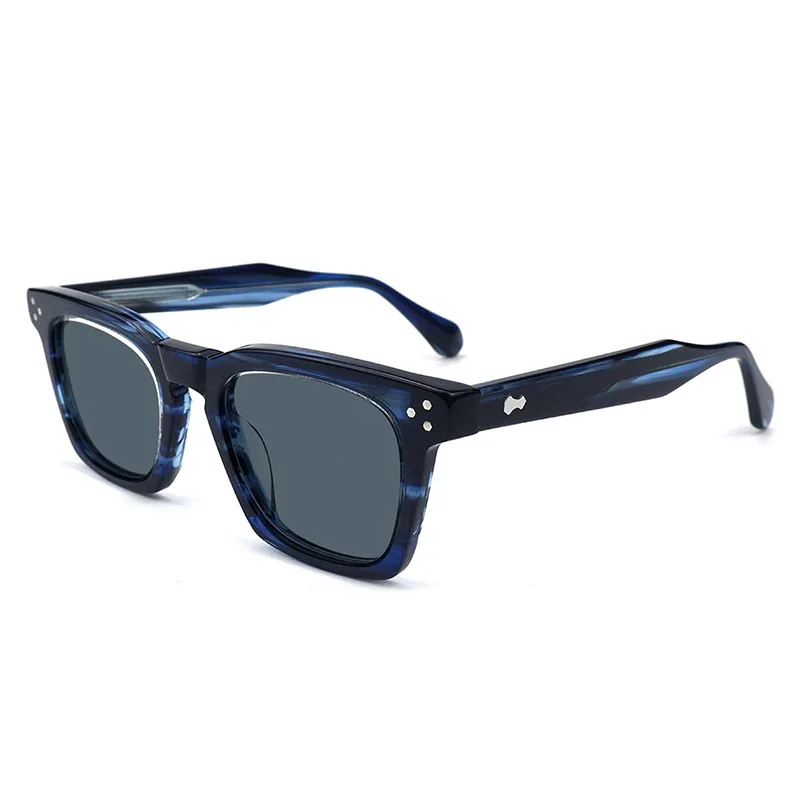 

New Handmade Acetate Frame Men Polarized Sunglasses Outdoor UV400 Sun Protection Women Sunglasses Support Prescription Lenses