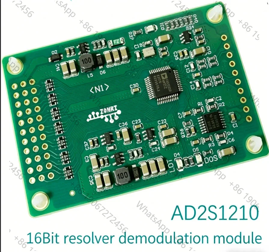 AD2S1210 N1 16-битный модуль демодуляции роторного трансформатора RDC / Высокая производительность / Возбуждение 15,8 Вpp