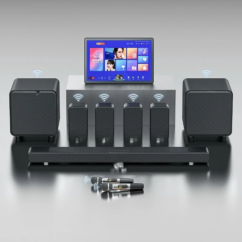 Whispering Wall TV Audio Home Theater Kit Dolby Atmos Projector External Bluetooth Speaker