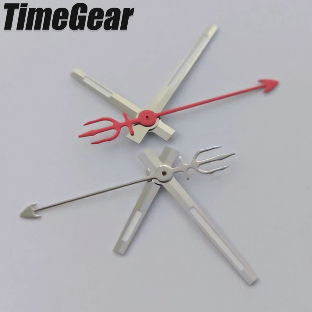 Green Luminous NH35 Watch Hands Sea King Trident Datejust Hands For NH34 NH35 NH36 NH38 NH39 4R35 4R36 7S36 7002 7009 Movement