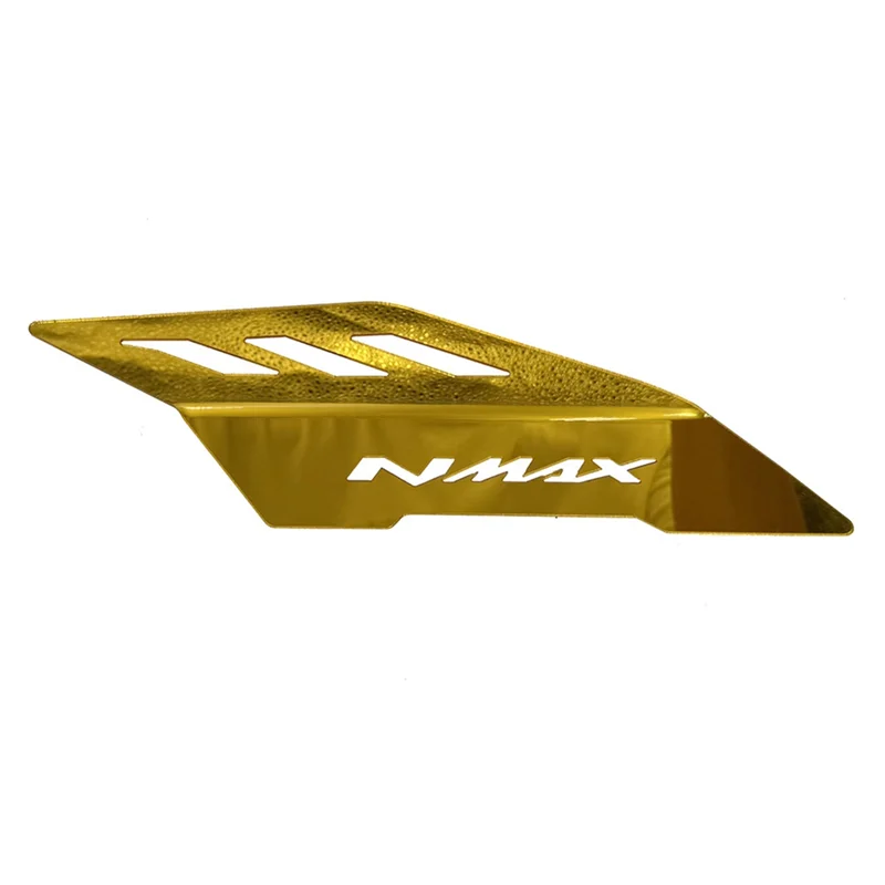 

A03G-Motorcycle Muffler Trim Accessories Exhaust Cover Decoration For Yamaha NMAX155 V3 2024 2025 Turbo Gold