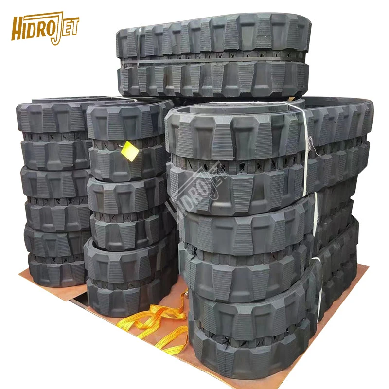 HIDROJET 303.5C Mini Excavator Rubber Tracks Undercarriage Part 90 Link Rubber Tracks 300X52.5X90 for E303.5 303.5
