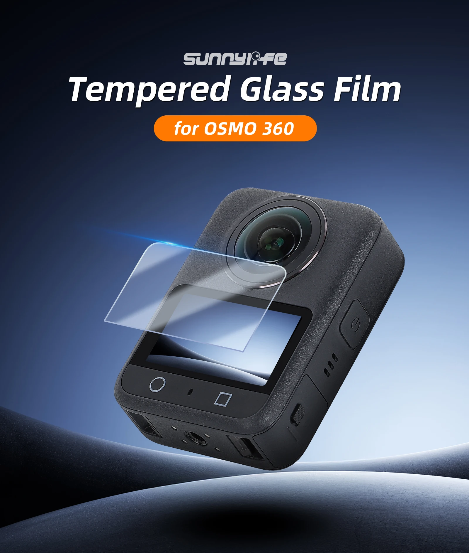 

For DJI Osmo 360 Tempered Glass Screen Protector For DJI Osmo 360 Action Camera LCD Screen Protective Film Glass Protection