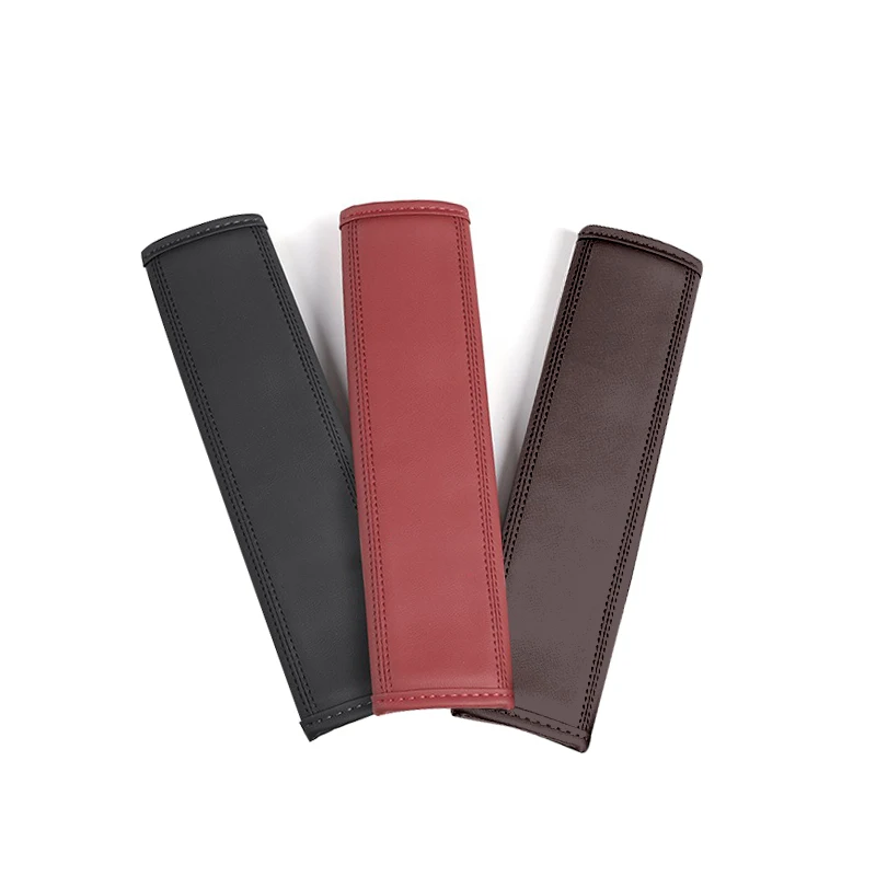2Pc Car Logo Style Seat Belt Shoulder Protection Cover Interior Accessories Fit For Ford Mustang SHELBY GT 500 350 Convertible V