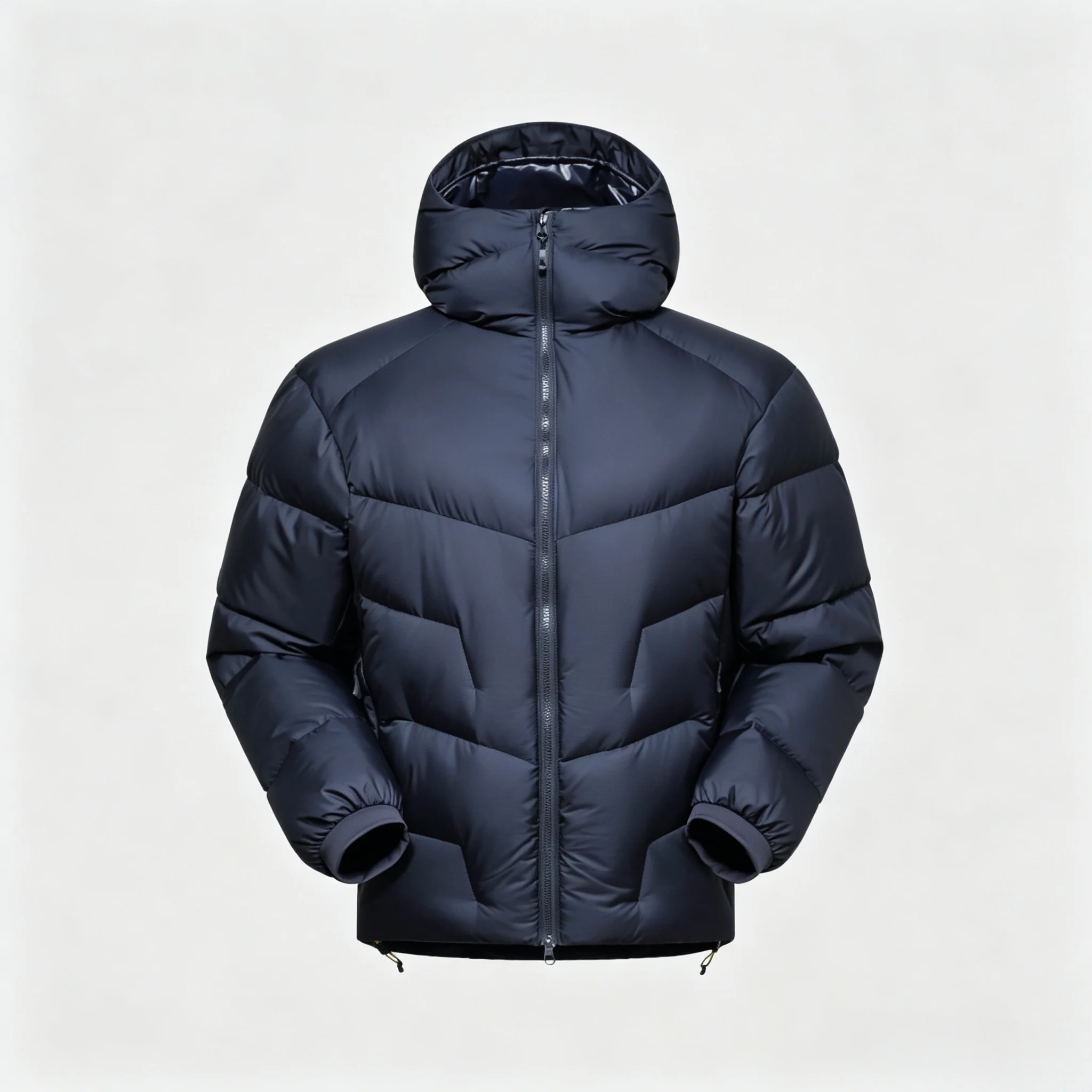 Down Jacket Men 2026 New Waterproof Hooded Outerwear Winter Clothing Solid Color Versatile Thick Down Coat For Man