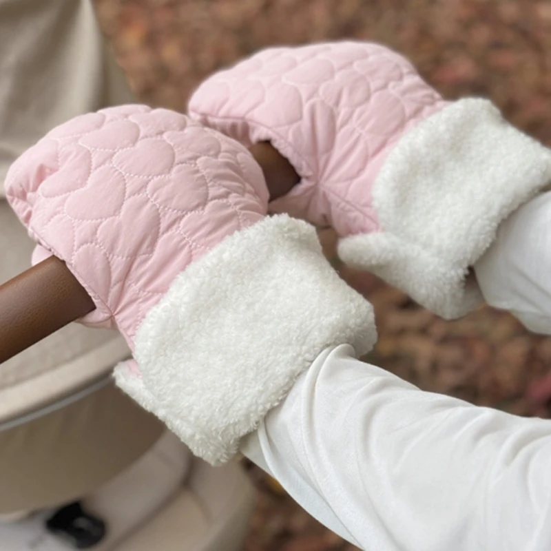 

Baby Pushchair Hand Muffs for Chilly Day Soft and Breathable Strollers Gloves
