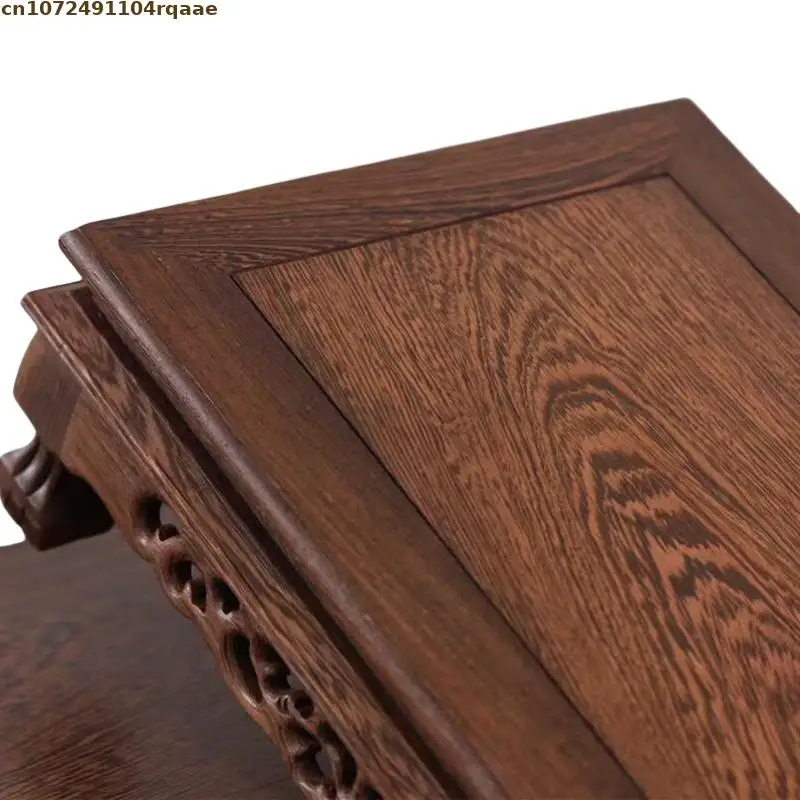 Drewniany miniaturowy stół Rzemiosło Bonsai Półki na rośliny Figurki Stojak na wazon Doniczka Stół do sortowania Stojąca podstawa na kwiaty