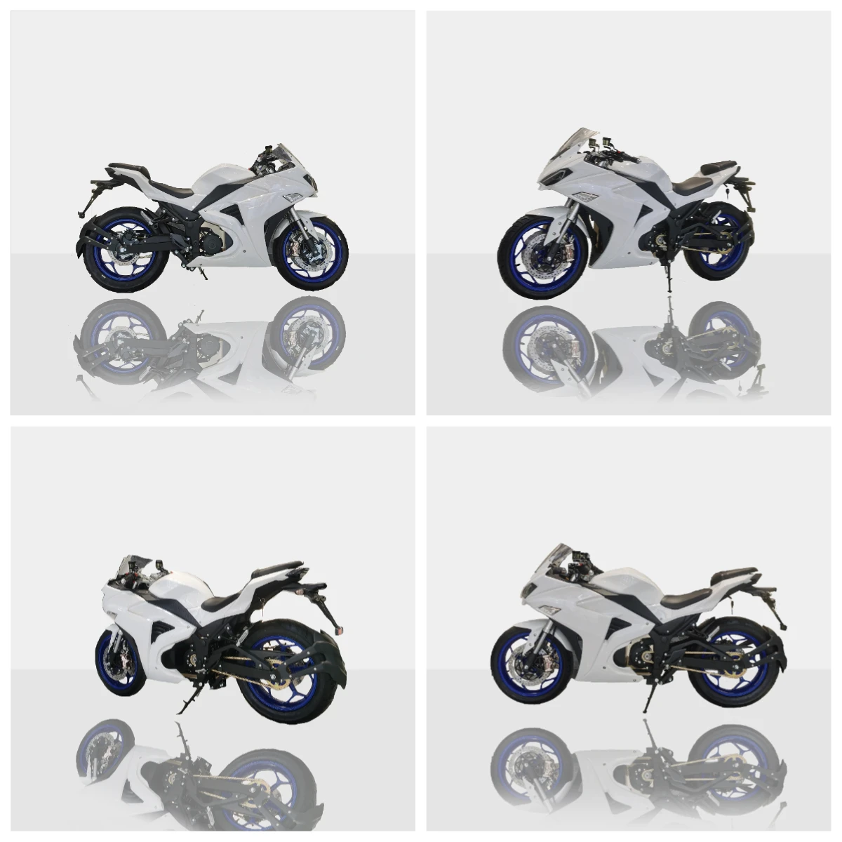 

STLF Luyuan Motorcycle Mid-drive Chain Motor Racing Scooter 4000W Off-road Electric Motorcycles With 240km 120Ah