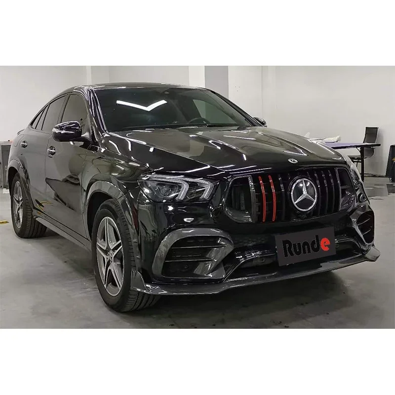 Runde For Mercedes-Benz GLE Coupe GLE350 GLE450 GLE63AMG C167 BrabusRocket 900 Carbon Fiber Body Kits