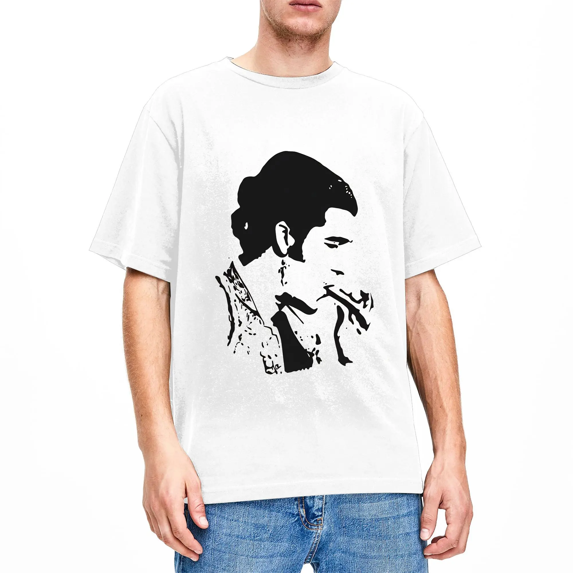 Morante de la Puebla T-Shirt Mens  Y2K Retro T-Shirts Summer O Neck Popular Tees Printed Oversized Tops