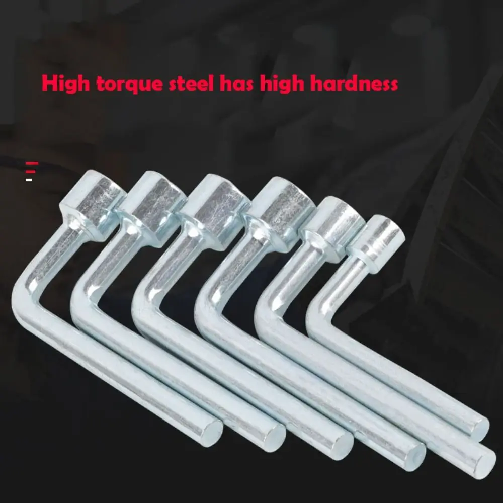 

Labor-saving L Type Bent Bar Non-Slip Antirust Spanner Sockets Wrench Disassembly Convenient Car Wheel Repair Tool Machine