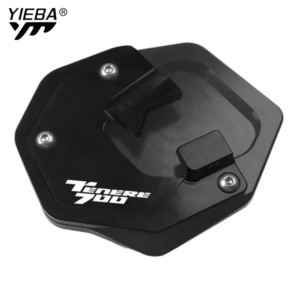 

For Yamaha Tenere 700 2019-2024 2023 Motorcycle Parts CNC Foot Side Stand Extension Plate Kickstand Foot Enlarger Tenere700 2024