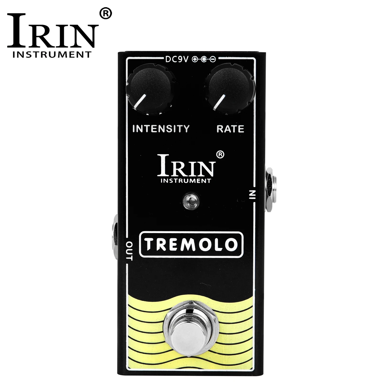 

IRIN RF-09 Electric Guitar Effect Pedal Tremolo Effect Pedal True Bypass Mini Single Guitar Pedal Guitar Accessories & Parts