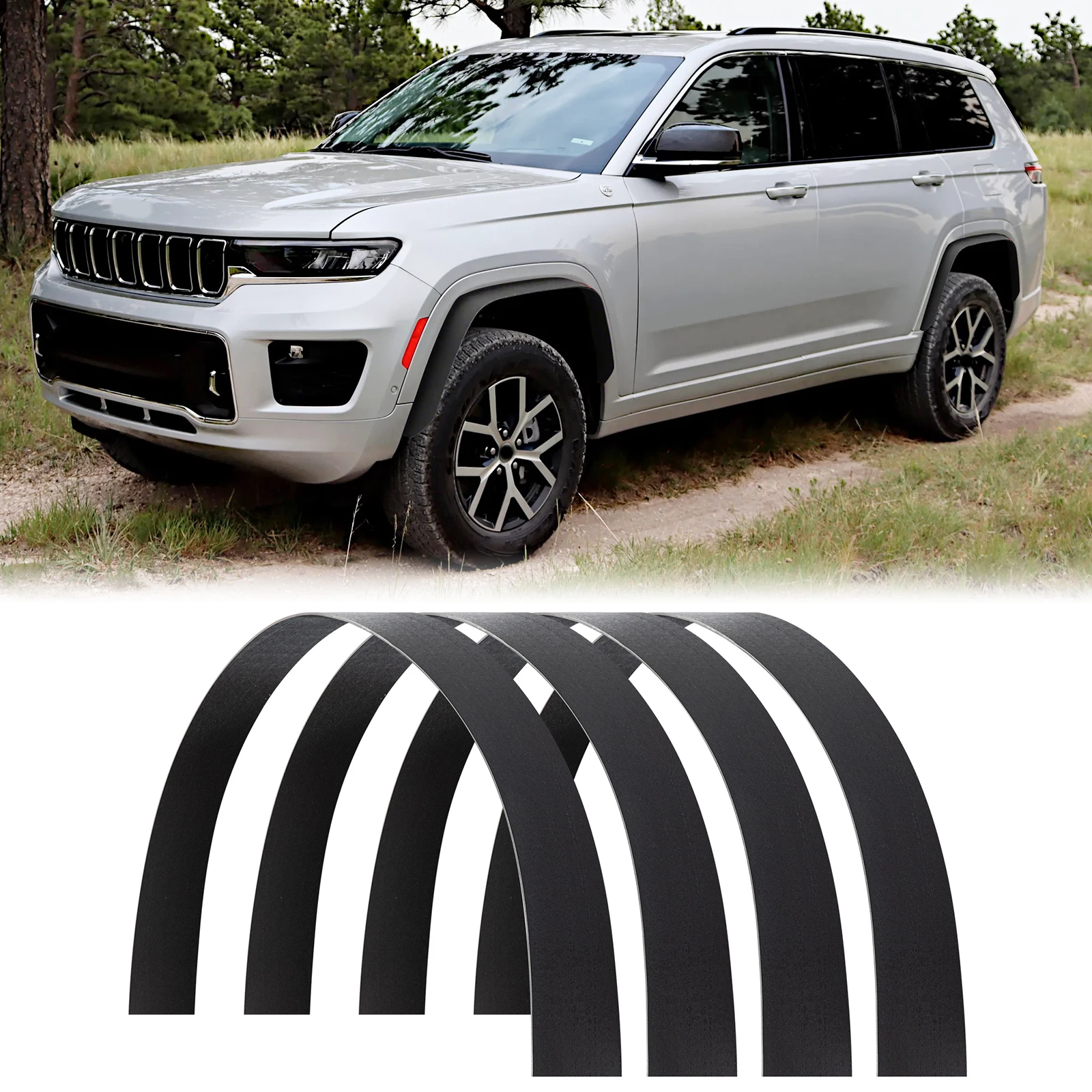 

Автомобильные гибкие расширители крыльев, колесная арка, широкий комплект кузова x4 для Jeep Grand Cherokees