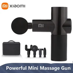 Xiaomi Mijia-pistola de Fascia para el hogar, masajeador inteligente para tratamientos de relajación, alivia el dolor muscular, vibración, portátil, regalo