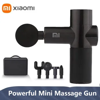 Xiaomi Mijia Fascia Gun Smart Home Relaxation Therapies Massager Relieve Muscle Pain Vibration Massage Gun Portable Gift