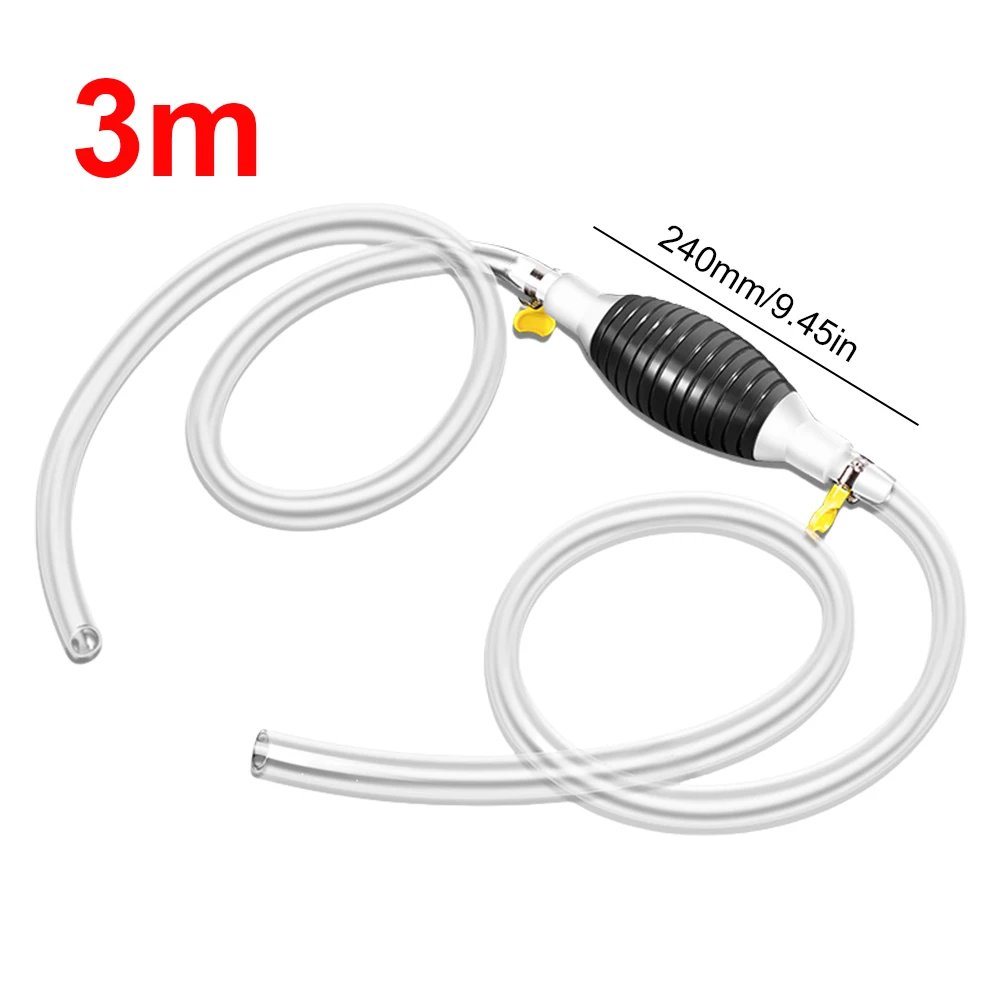Portable Manual Gas Oil Pump with Hose Oil Water Transfer Pump High Flow Siphon Hand Pump Fit for Fuel Petrol Diesel Gasoline view 6