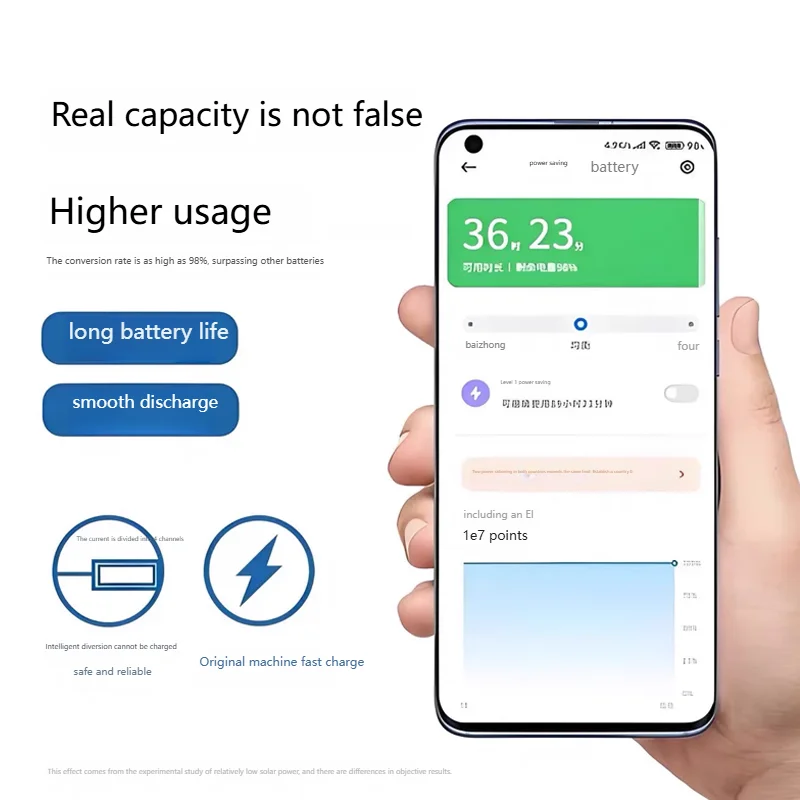 بطارية متنقلة عالية السعة 3.8 فولت 5000 مللي أمبير في الساعة لألعاب Xiaomi POCO F3 GT Redmi K40 معززة BM56 #5
