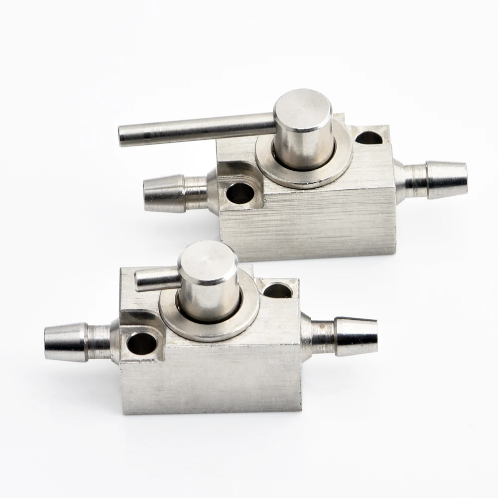 2 Way 3 Way Manual Metal Ink Valve Cartridge Switch Valve For Flora Large Format Inkjet Printer Accessories