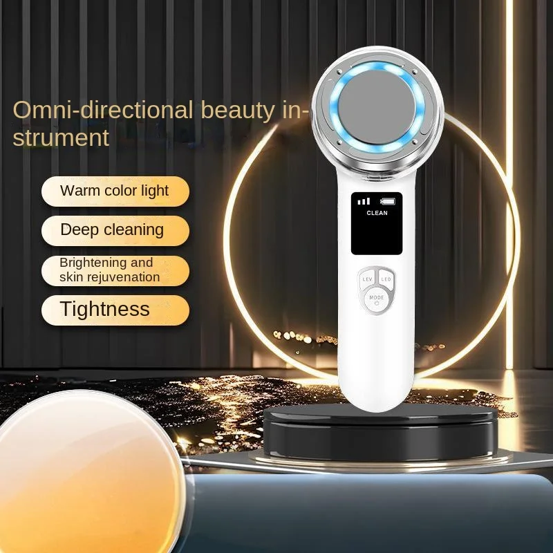 อุปกรณ์ Photofacial EMS Microcurrent Hot Cold Therapy เครื่องนวดหน้าโหมดทําความสะอาดไอออน Type-C ผลิตภัณฑ์บํารุงผิวแบบพกพาแบบชาร์จไฟได้