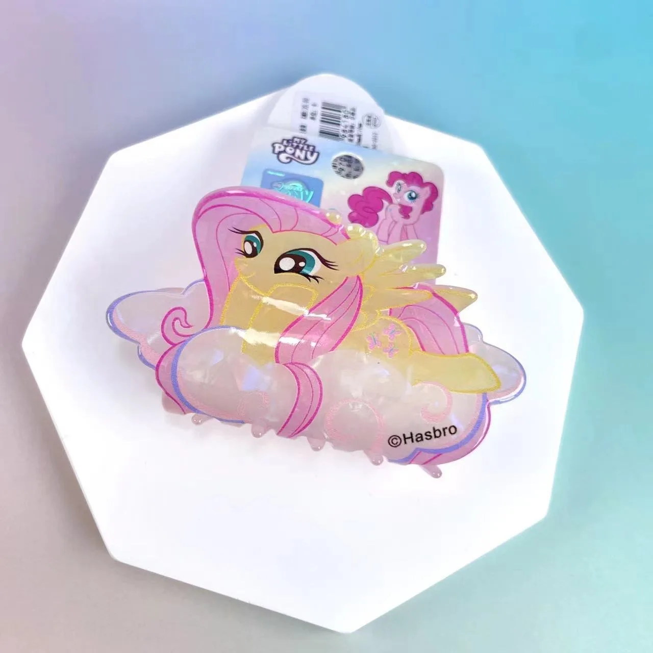 Hasbro My Little Pony Shark Hair Claw Clips Cute Cartoon Ponies Hair Barrettes Fashion Women Hair Accessories Girls Gift view 4