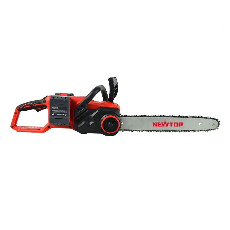 ATV&UTVTop Factory Good Quality 40V Electric Chain Saw Wood Cutter 4.0Ah Batteries Brushless Motor Chainsaw for Cutting