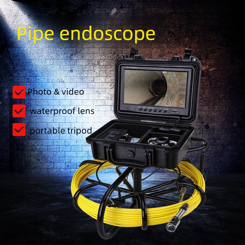 Pipeline visual detector Municipal rainwater sewage camera, detection municipal endoscope