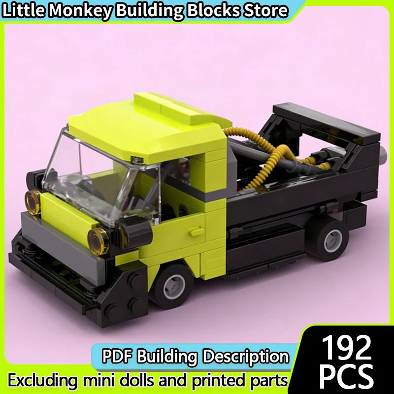 

Urban Rescue Vehicles Model MOC Building Bricks Roadside Rescue Tow Truck Modular Technology Children Holiday Gifts Assemble Toy