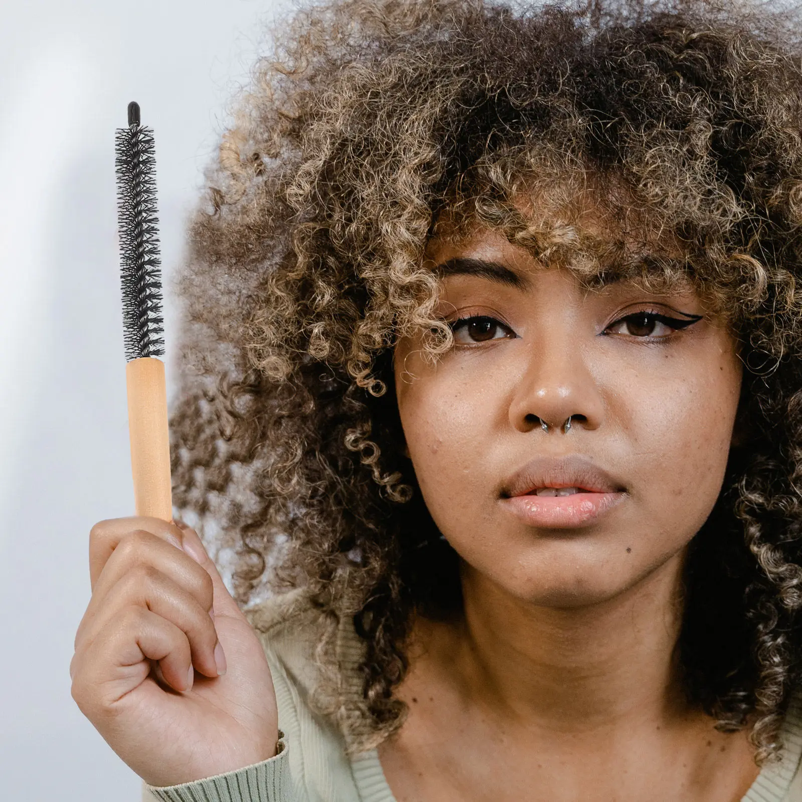2Pcs Hair Teasing Brush Small Fine Tooth Comb Root Lifting Travel-Friendly Volumizing Backcombing Tool for Bangs and Small