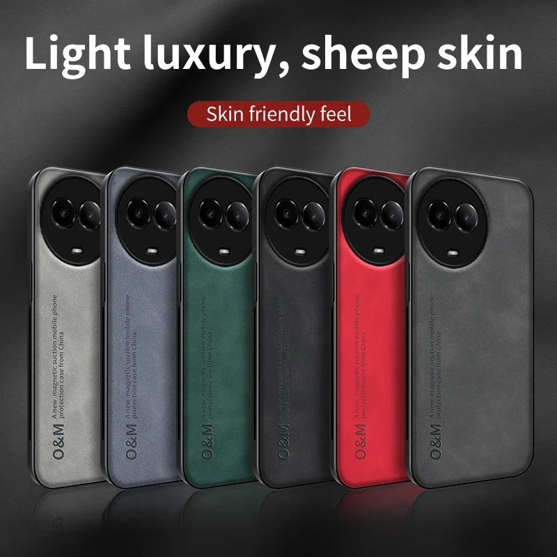 

Для Realme V50s 5G Чехол для Skin Feel Противоударный матовый кожаный чехол Мягкая задняя крышка Funda для Realme V50s