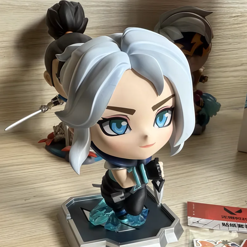 

Оригинальная 100% Jett Valorant 11 см ПВХ аниме Коллекционная фигурка Модель Коллекция Ограниченная коллекция Подарочные игрушки