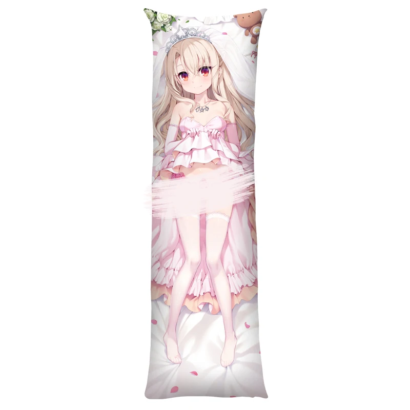 Illyasviel Dakimakura Fate Grand Order Pillowcase Hugging Full Body Sexy Pillow Case Cushion Cover Home Bedding Decor Otaku Gift