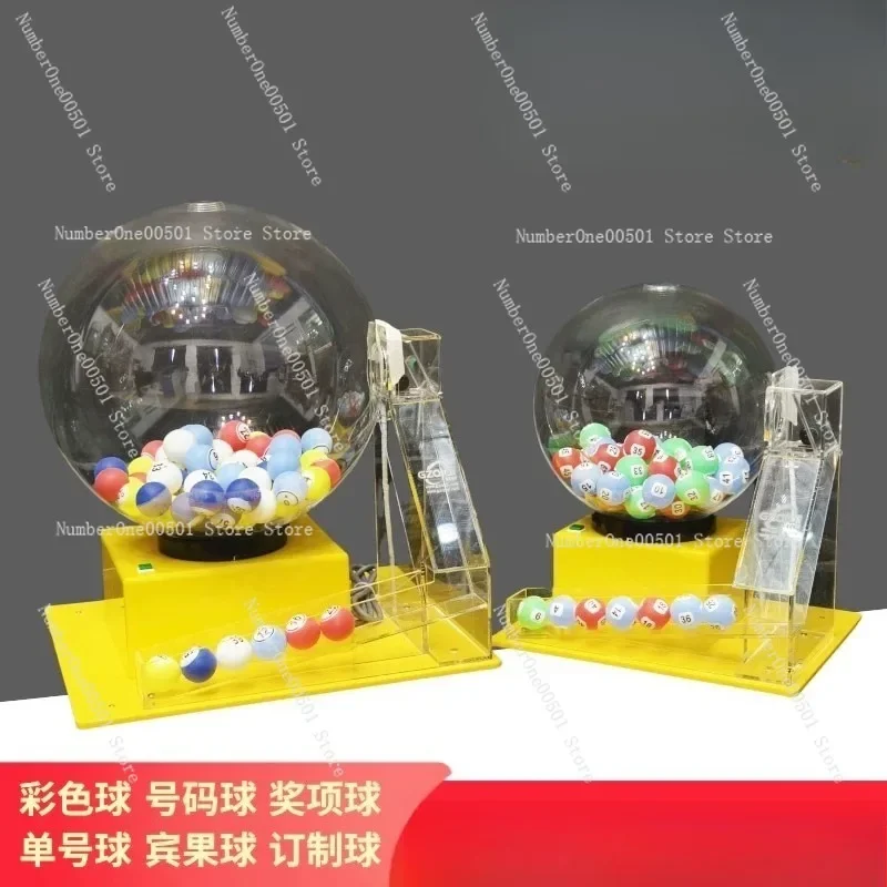 Automatic Lottery Raffle Machine Desktop 60 100 Balls for Events