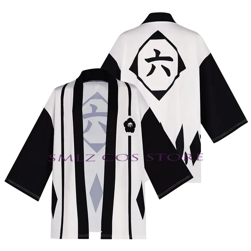 

1-13 Haori Anime Urahara Kisuke Cosplay Costume Cloak 2 3 6 8 11 Kimono Halloween Party Role Play Outfit Bleach Cosplay