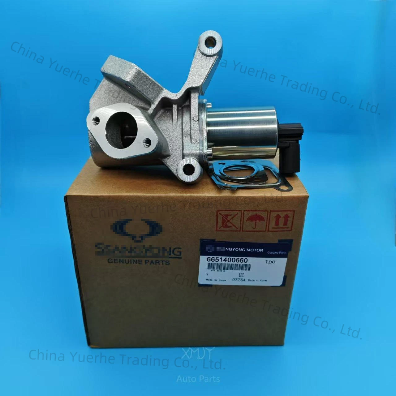 

Электрический клапан рециркуляции отработавших газов для Ssangyong 2007-2011 Rexton Actyon Kyron Rodius/Stavic A6651400560 6651400660