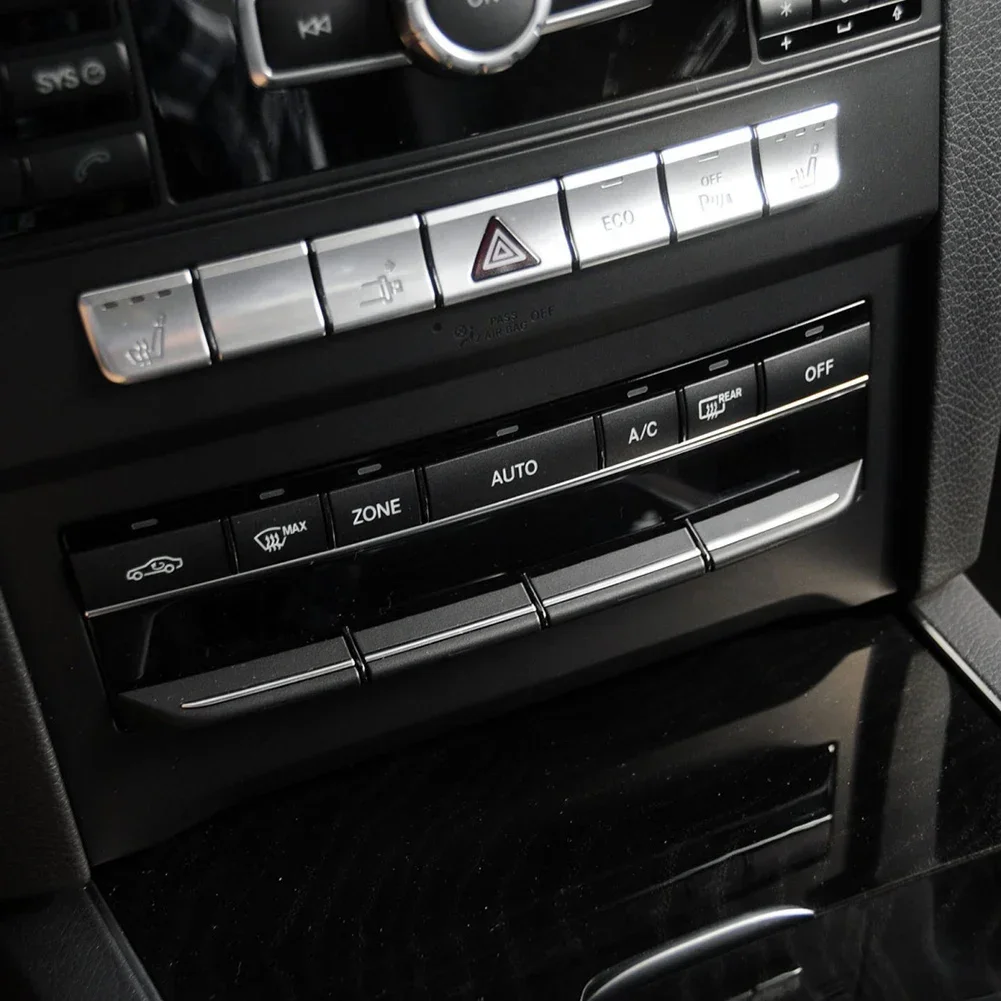 For Mercedes-Benz Car Button Sticker Car Accessories 260 2009-2015 4 Pcs/set Button Sticker Car Center Console