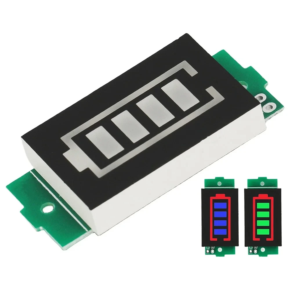 1S 2S 3S 4S 5S 6S 8S Moduł testera wskaźnika ładowania pojemności baterii litowej 3-34 V Wyświetlacz Tester mocy baterii elektrycznej Li-ion