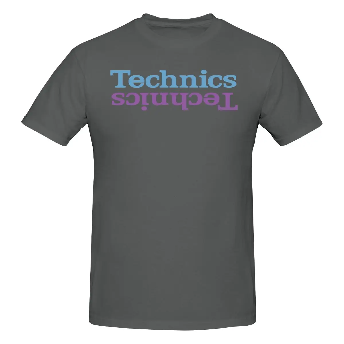 Funny Technics Turntable 1200 Dj Men's T-shirt Printed Tops are loose and slim fit Women's T-shirts