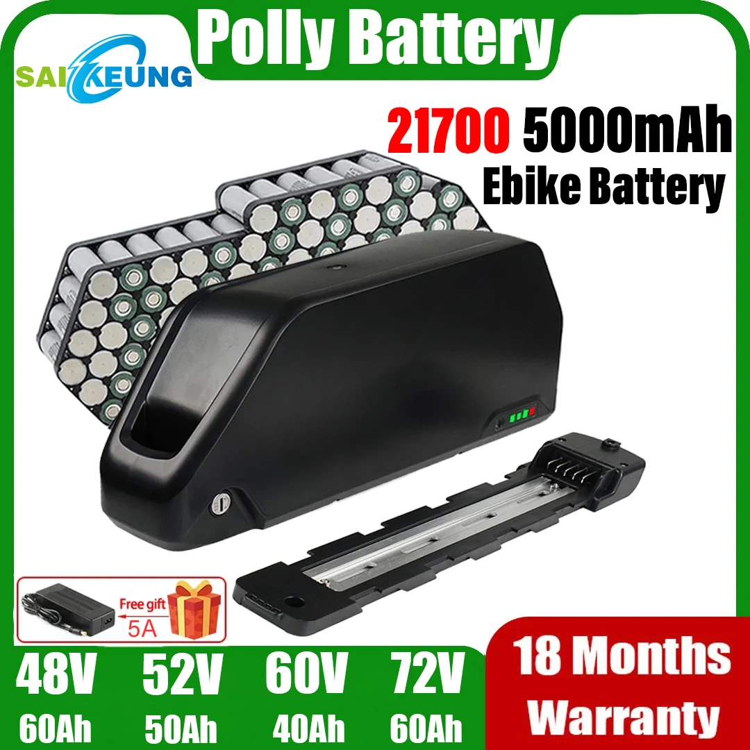 

Original Hailong polly dp7 36v 48V 52v 60v 72v bateria 48v ebike 15ah 20Ah 25 30Ah 40 50AH 60AH batttery 500w-2000W 3000w Motor